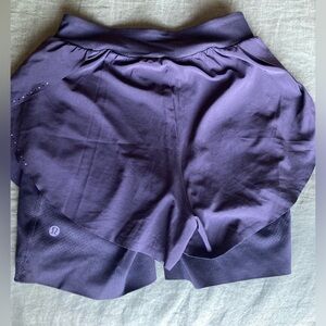 Lululemon Black Running Shorts